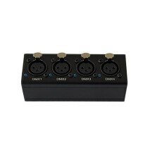 ArtNet  DMX512 Ethernet Lighting Controller Interface 4 Universe 2048 Disco with MA2 Black