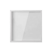 Erinnerungsbox mit Ticketabschnitt für Konzerte, 20,3 Cm, Von Oben zu Öffnen, mit Schlitz, Transparente Spardose, Erinnerungsrahmen-Boxen, Weiß