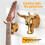 Uchwyt na Gitarę Wieszak śCienny Bull Art Gitara Ukulele Hak Wieszak na Gitarę Uchwyt śCienny Stojak na Gitarę Basową Ukulele 6