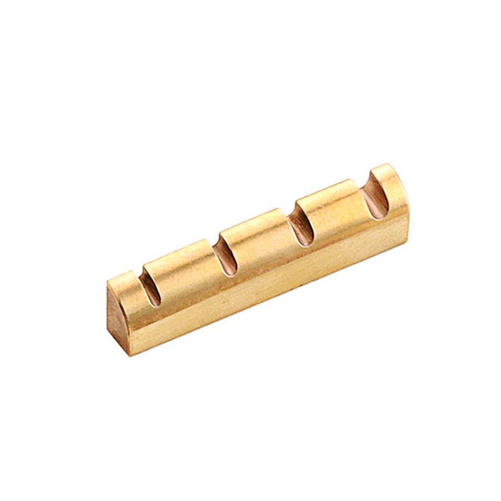 Pre-Slotted 4 String Brass Guitar Nut For Pb Bass Guitar Part Accessories 4713499924882