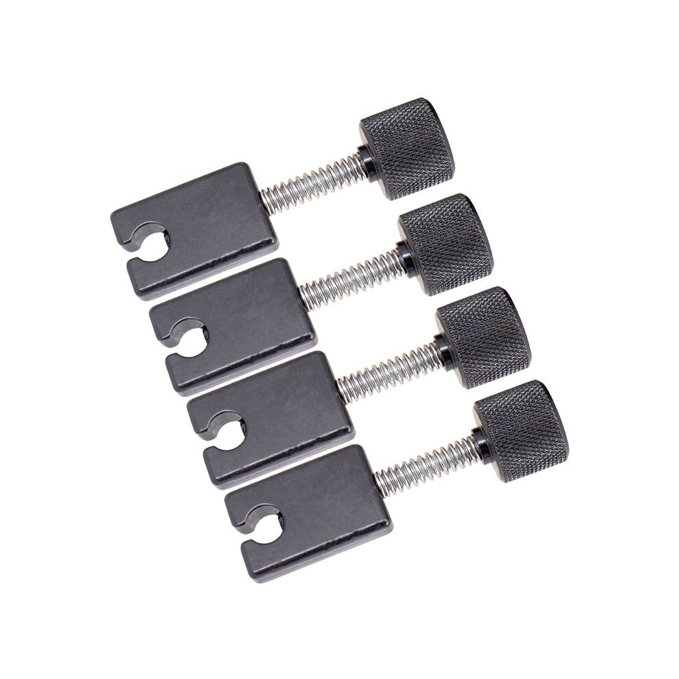 1 Set Of 4 Pcs Headless Bass Guitar Bridge String Saddles For Headless Bass Bridge Guitar Accessories 4712162765418