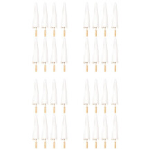 32PCS Paper Parasol Wedding Umbrella Party Favor 60cm Bamboo Umbrellas for Bridal Shower Centerpieces Photo Props