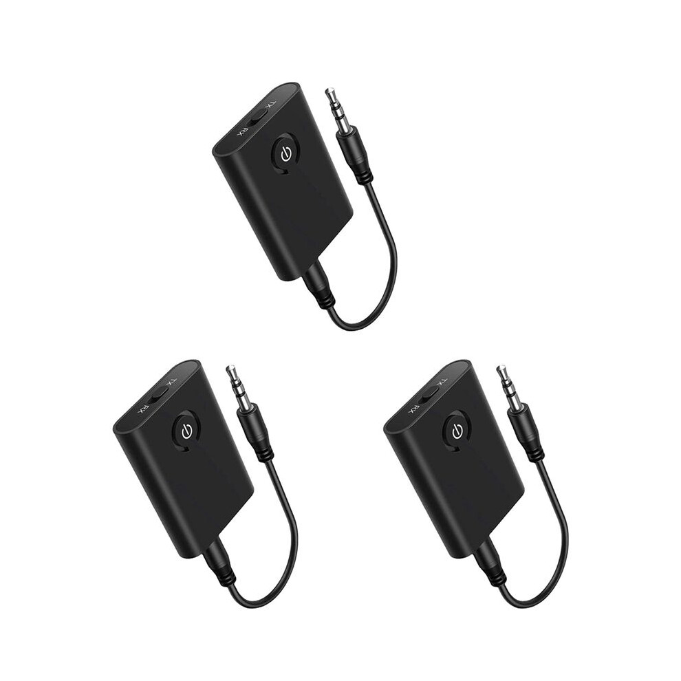 3X 5.3 Adapter For Airplane To 2 Wireless Headphones, 3.5Mm Jack In-Flight Transmitter Receiver 4762825966041