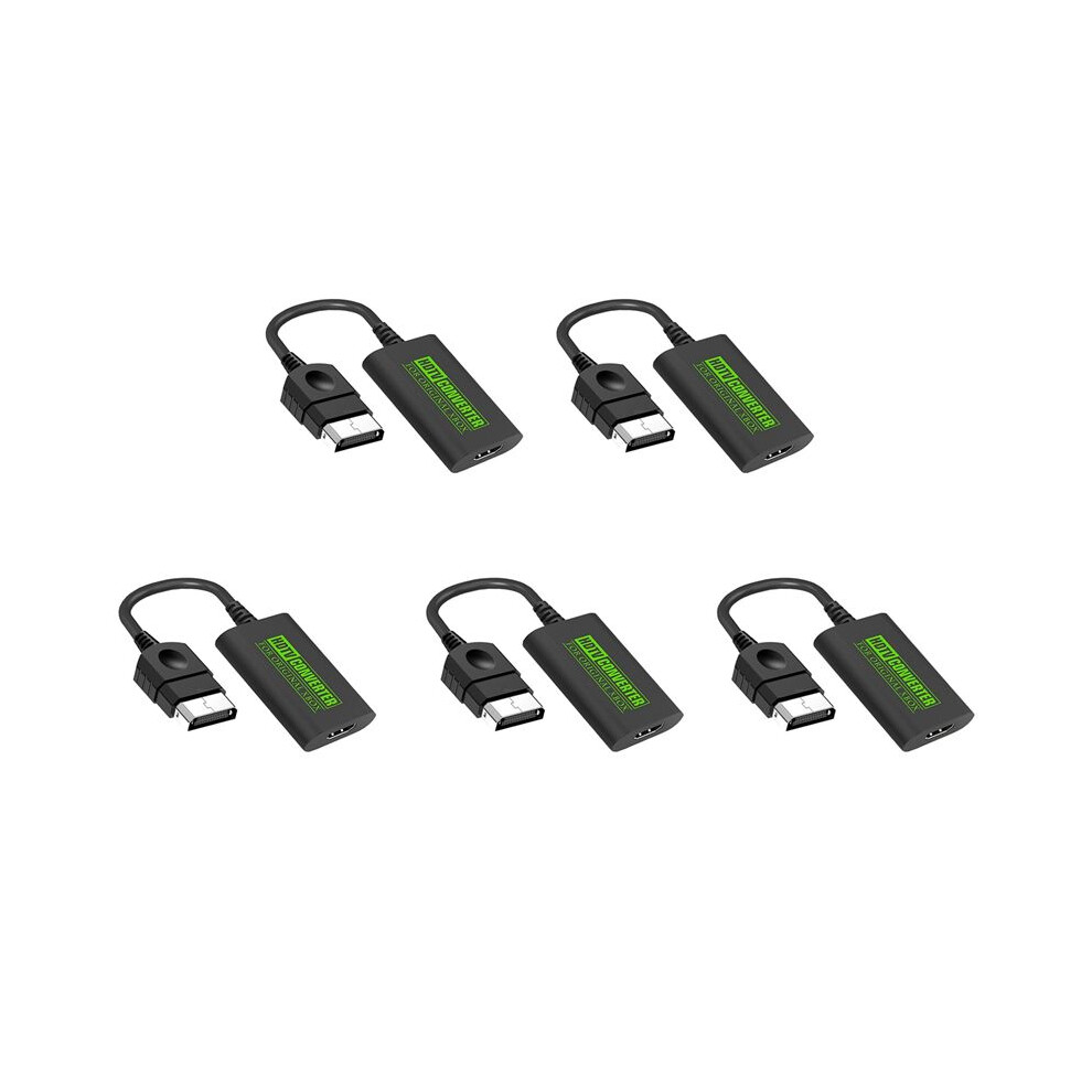 5X For To -Compatible Converter Digital Video Audio Adapter Hdtv Projector Tv Monitor For 480P 720P 1080P 6034171348023