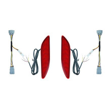 Car Rear Bumper Dynamic Taillight Rear Fog Light Reflector Light Brake Light for  ALPHARD 40 Series 2024+