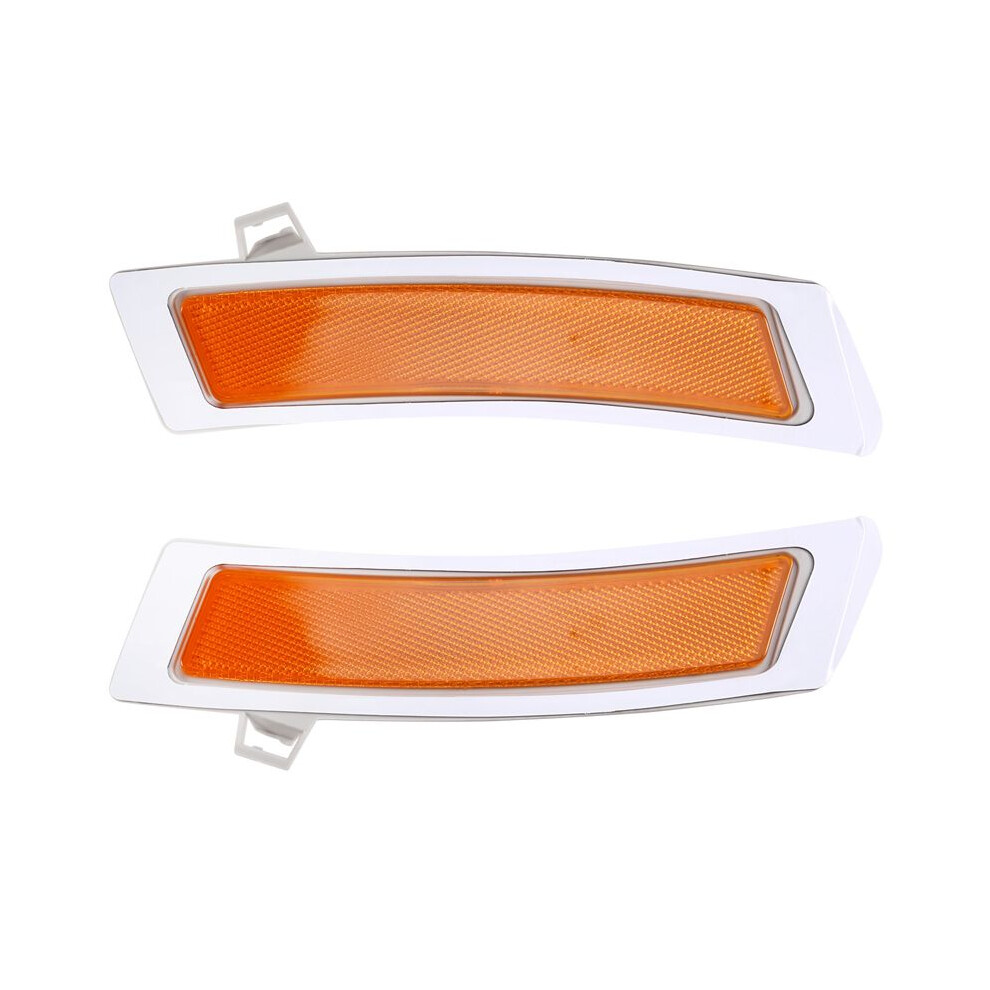 Left And Right Front Bumper Side Reflector 63147274433 63147274434 For X5 E70 Lci / Facelift 2011-2013 Light 6034022393165