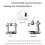 For  A1/A1  Heating Assembly Ceramic Insulation Block Kit Hotend Heat Mounting for  H2D Left Base 6
