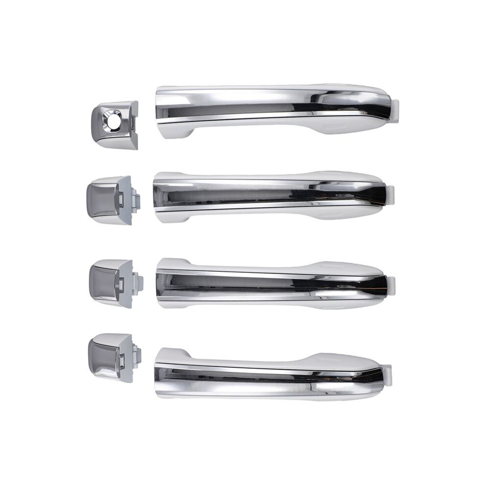 4Pcs Outside Exterior Door Handle Chrome For Gx460 2010-2021 69250-60050 69250-60060 69260-60070 69210-60170 4762912136197