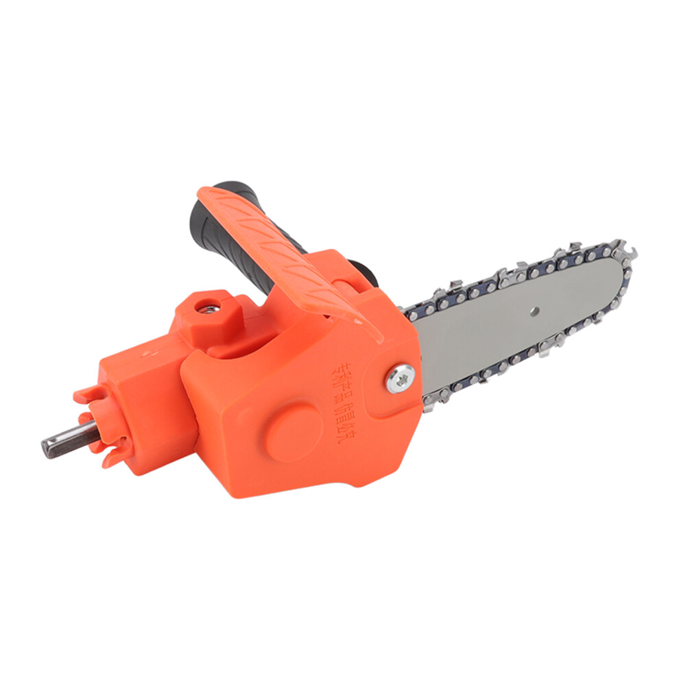 Mini Drill To Chain Saw Adapter Abs Steel Portable Electric Converter 8101374769455