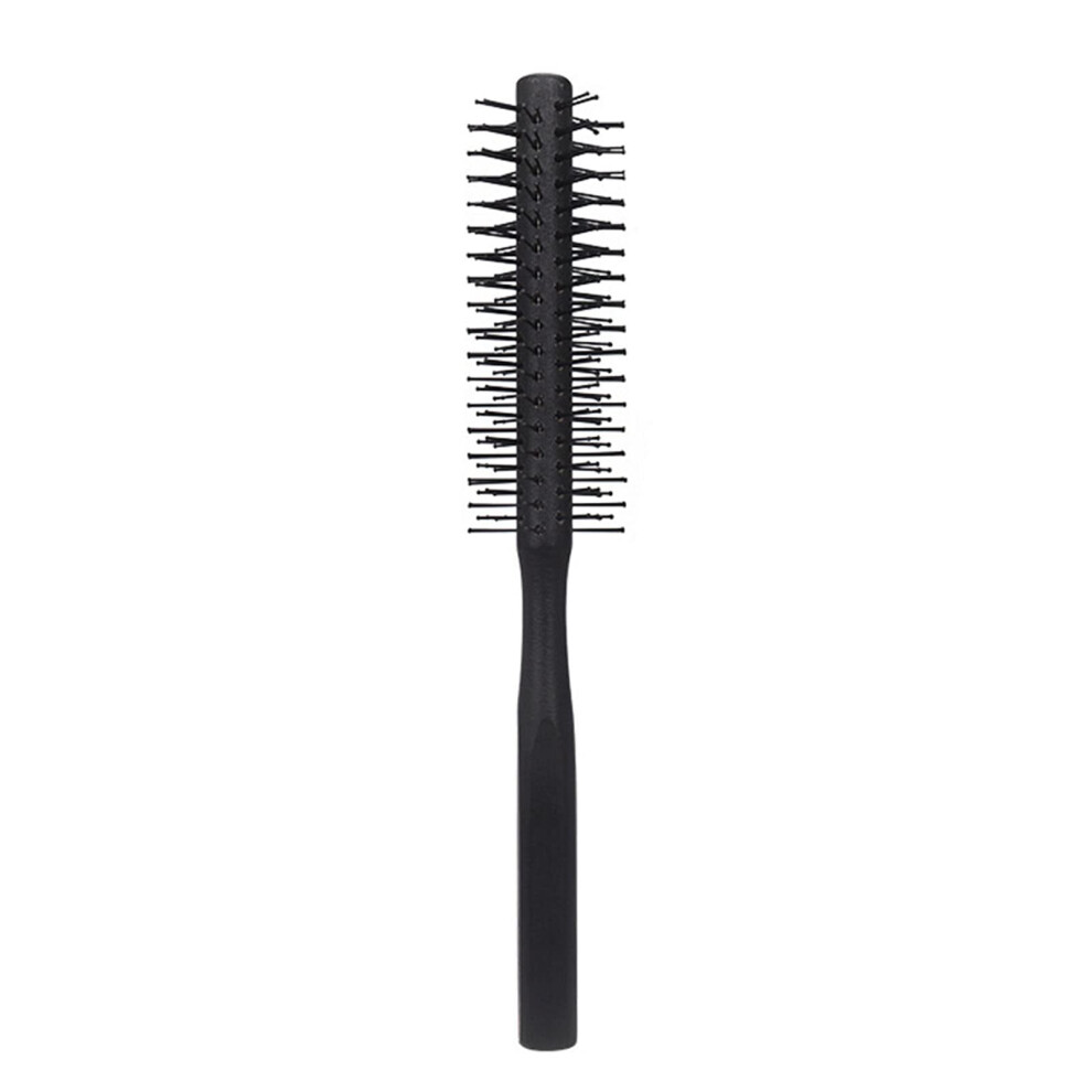 Unisex Salon Roll Curling Hairbrush Antistatic Massage Roller Comb Round Brush For Men And Women Professional Styling Tools