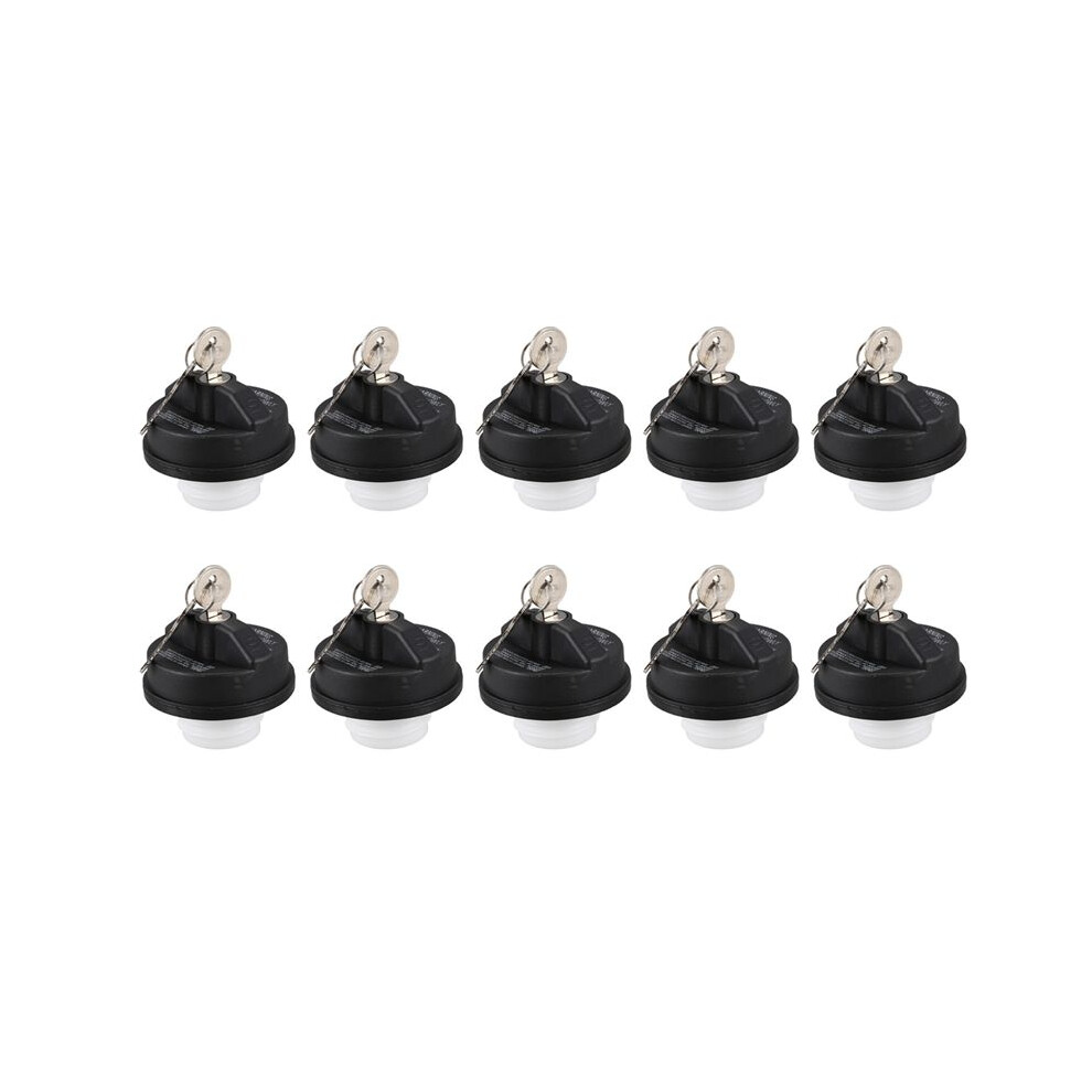 10X Fuel Tank Cap-Regular Locking Fuel Cap Fit For Stant 10504 77300-47020 Black 6032173122498