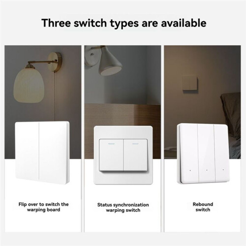 Tuya Zigbee 3.0  Single Fire  Module Two-Way Control Support Voice Control DIY Home Automation 3 Gang