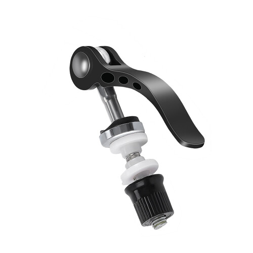 Black Bicycle quick release  post clamp binder 6 x 55mm rod