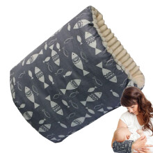 Nursing Arm Pillow For Breastfeeding And Bottle Feeding, Washable Arm Support With Cotton Cover, Travel Cradle For Mom