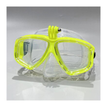 Mask AllDry Diving Mask For Underwater Snorkeling Scuba Goggles With Small Sports Camera Compatibility BS/M