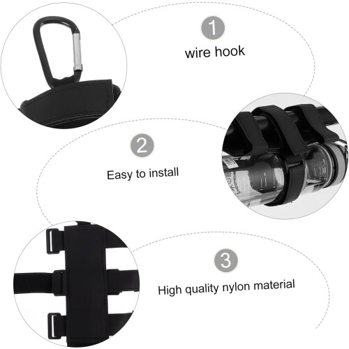 Speaker Strap Nylon Universal Bike Mount For Wireless Attachment Accessory 1