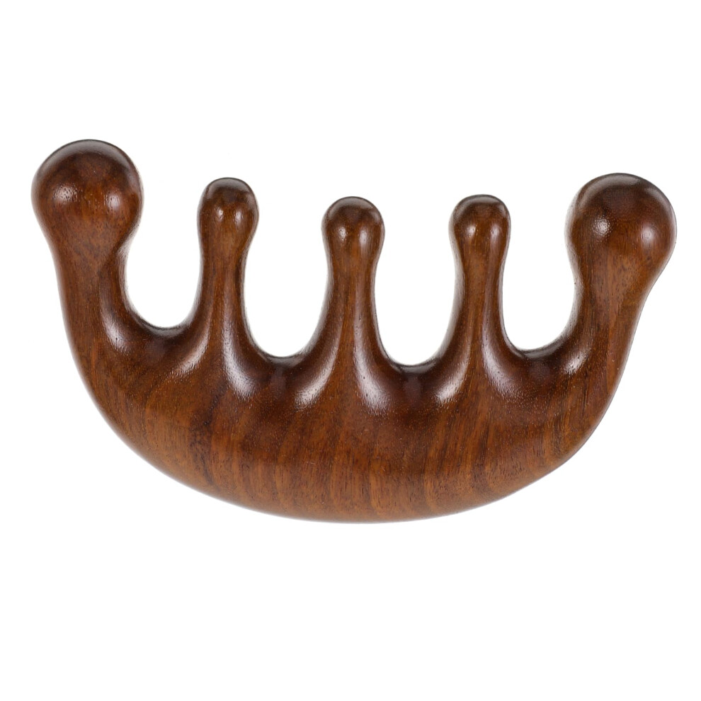 Light Wooden Scalp Massager Comb For Hair And Scalp Relaxation With Ergonomic Smooth Surface