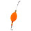 Red Fish Cork Float Fishing Bobber, High Sensitivity, Deepwater, Orange 12