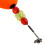 Red Fish Cork Float Fishing Bobber, High Sensitivity, Deepwater, Orange 3