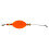 Red Fish Cork Float Fishing Bobber, High Sensitivity, Deepwater, Orange 11