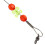 Yellow Deepwater Fish Float Cork Tackle High Sensitivity Durable Bobber Stick 6