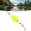 Yellow Deepwater Fish Float Cork Tackle High Sensitivity Durable Bobber Stick 14