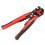 Self-Adjusting Crimper for Wire Stripping, Durable Construction Multi Function Tool with TPR Handle Ergonomic Design Suitable for Copper Aluminum 7