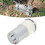 Durable 12V Mini Diaphragm Vacuum Pump - 90 Angle Air Ports White 15