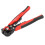 Self-Adjusting Crimper for Wire Stripping, Durable Construction Multi Function Tool with TPR Handle Ergonomic Design Suitable for Copper Aluminum 6