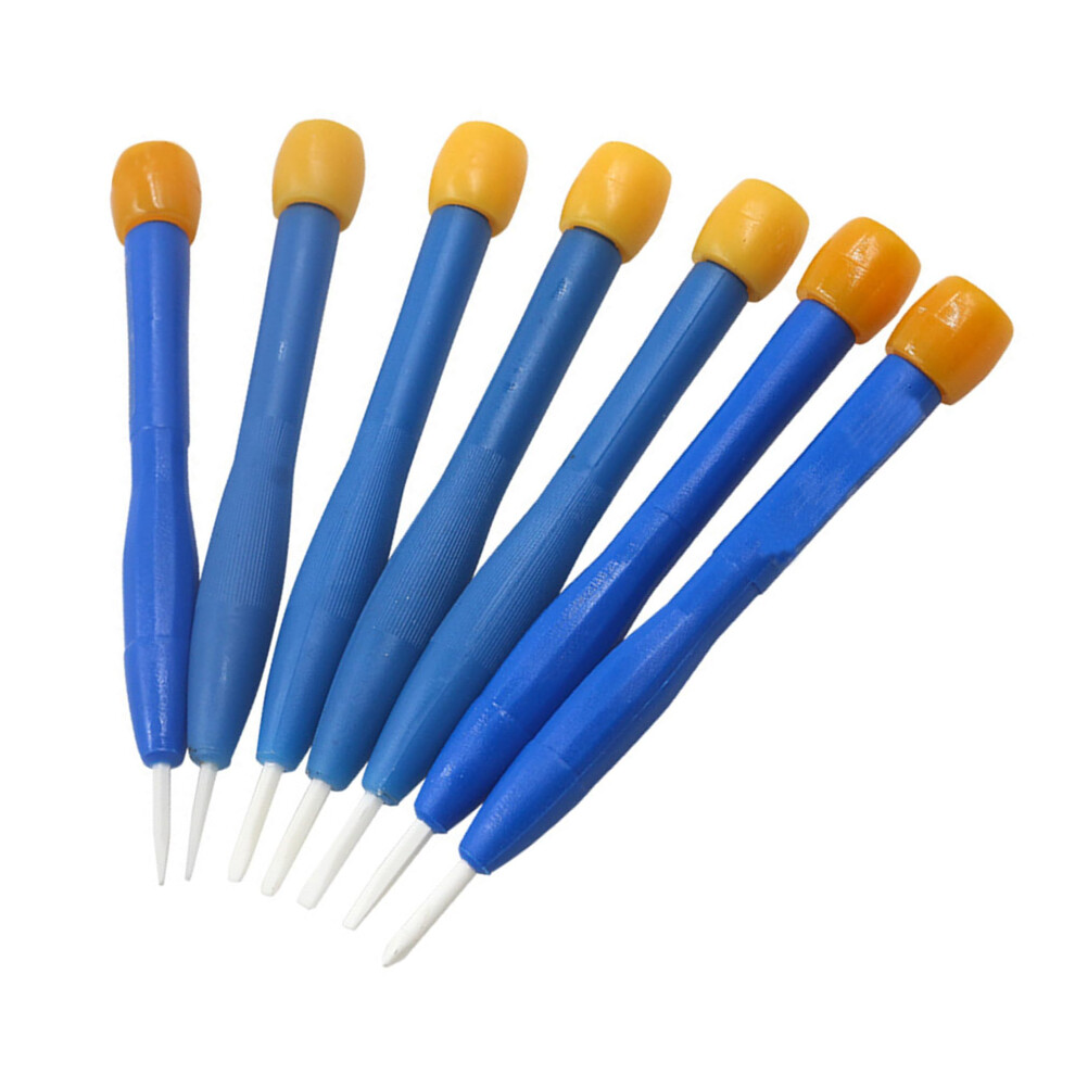 8Pcs Adjustable Frequency Screwdriver Antistatic Set With Interchangeable Blades Durable For Electronics 9189345487583