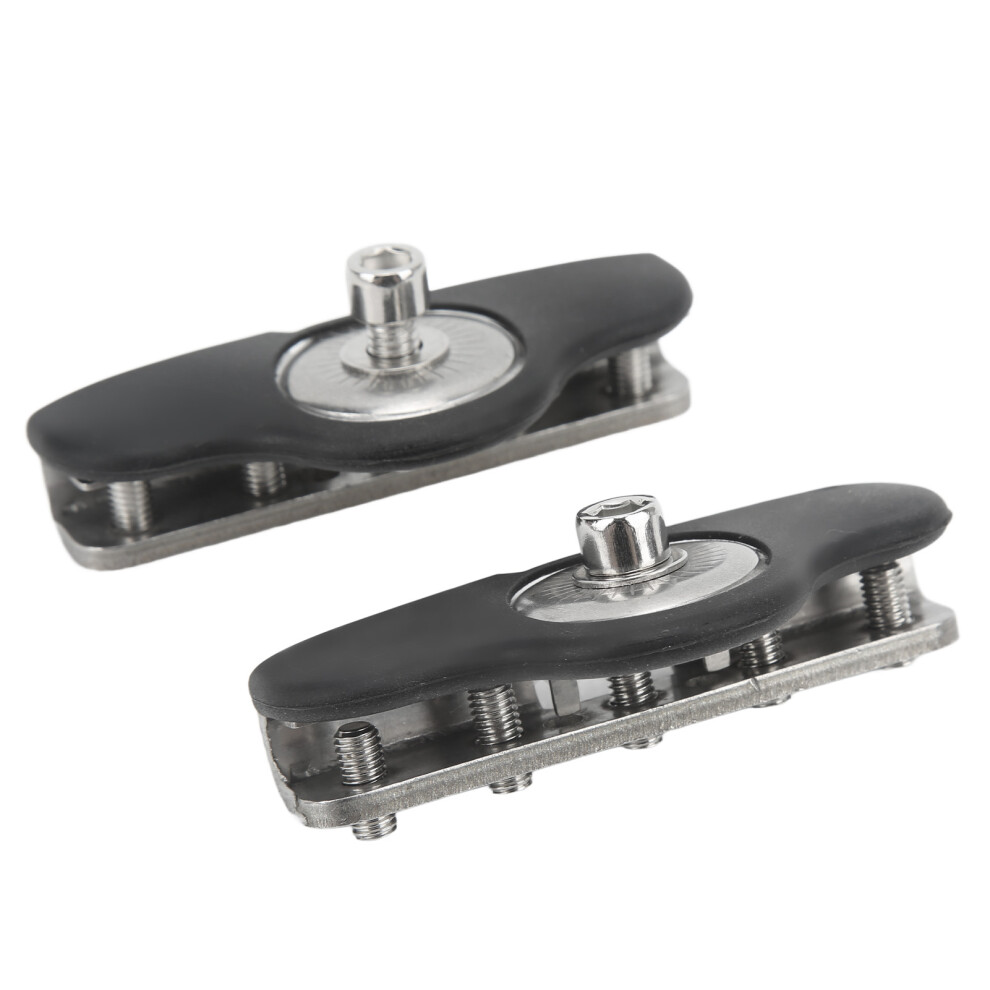 Stainless Steel 2Pcs Led Work Light Bar Mounting Brackets Universal 9411374776384