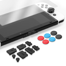 Kit de protección para tu aventura de juego, protector de pantalla con tecnología antiarañazos, protección contra impactos y tapa de agarre para