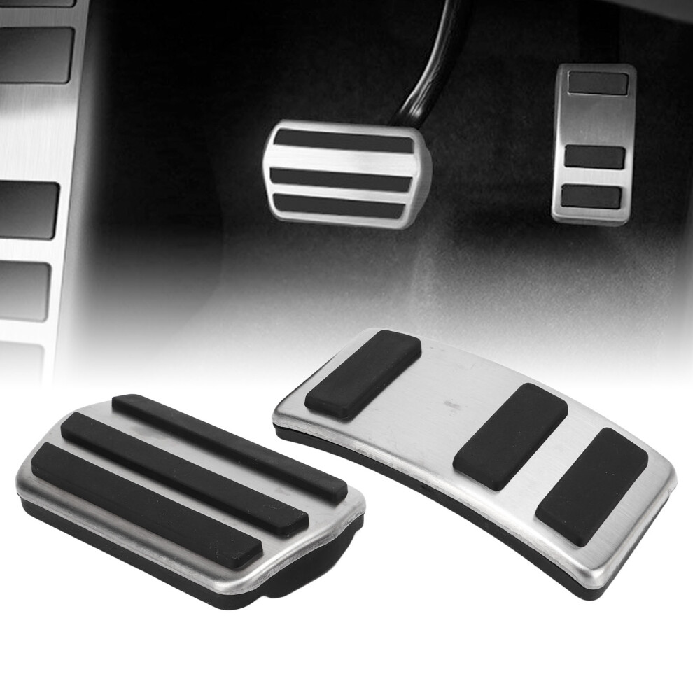 Ford Mustang MachâE 2021+ Nonslip Brake Pedal Set Stainless Steel Replacement 8031374776941