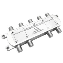 8 Way 5-2400 MHz Coaxial Antenna Splitter Accurately Split F