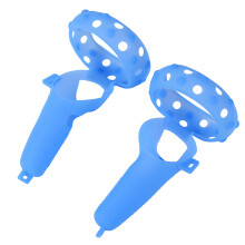 for Touch Controller Grip Sleeve withKnuckle Strap Rocker-blue