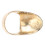 Brass Archery Thumb Protector Ring with Durable Anti Lost Rope 22mm 7