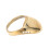 Durable Brass Archery Thumb Ring Protector with Anti-Lost Rope for Hunting 16