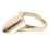 Brass Archery Thumb Protector Ring with Durable Anti Lost Rope 22mm 15