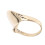 Brass Archery Thumb Protector Ring with Durable Anti Lost Rope 22mm 6