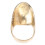 Brass Archery Thumb Protector Ring with Durable Anti Lost Rope 22mm 14
