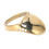 Durable Brass Archery Thumb Ring Protector with Anti-Lost Rope for Hunting 15