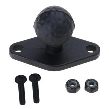 Motorcycle Mobile Phone Holder Mounts Fixed 25mm Rubber Ball for