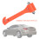 Emergency Escape Tool, Compact Size Double Headed Hammer With Sharp Blade And Reflective Strips For Easy Identification In Low Light Situations, 6