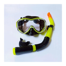 Full Face Mask Diving Goggles Set Snorkel Kit For Adults Full Tempered Glass Deep Sea Use