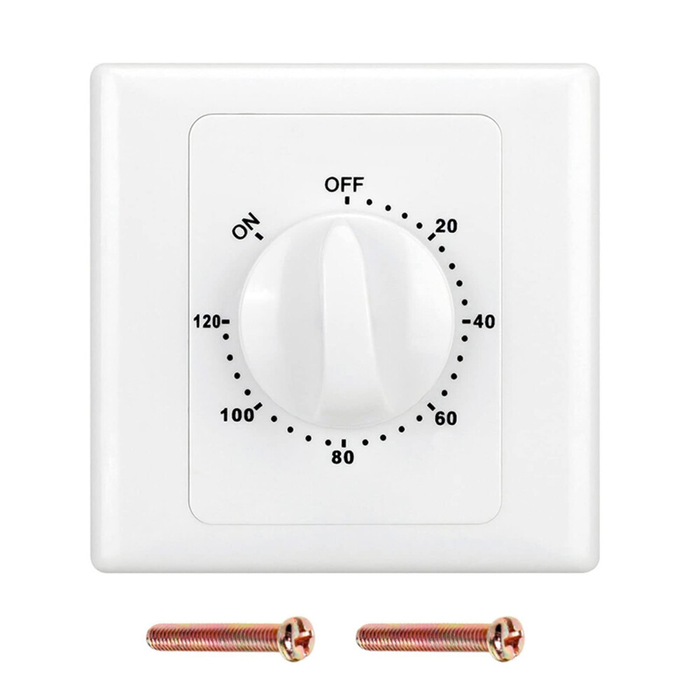 Household Digital Timers Control Switches 120-Minute Programmable Timer No Light Cover Plate For Home Automation 9347817744927