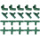 Reliable 11mm Greenhouse Connectors, Model D, Universal Fit for Garden Structures, Durable Frame Components 2