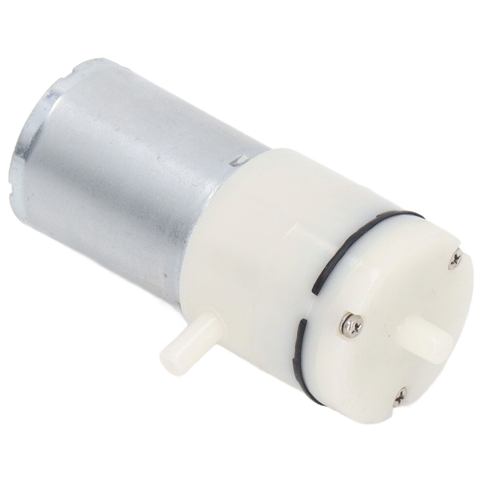 Diaphragm Vacuum Pump 12V Dc Micro Air Pressure Pump With 90 Air Ports White 6931374779497