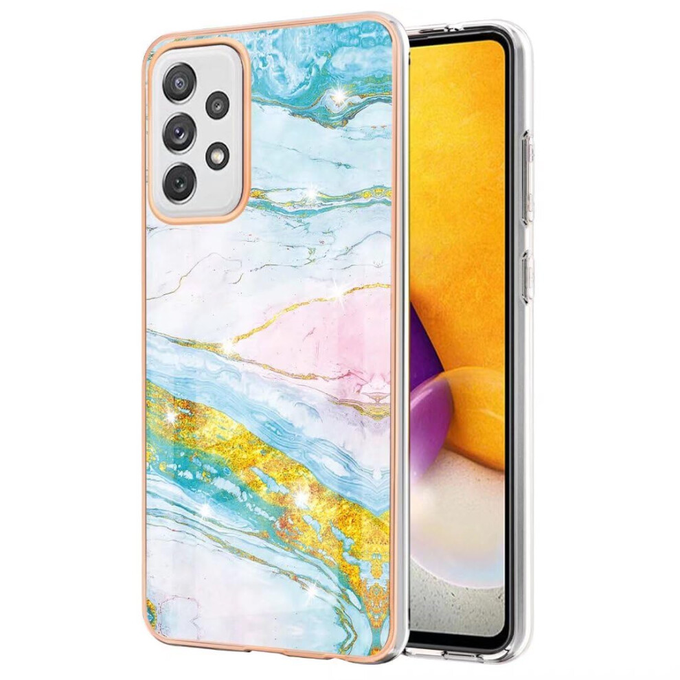 Moto Edge 50 Fusion Case Marble Design, Wireless Charging Compatible, Tpu Bumper, Anti Yellow, Green Yellow Green,Yellow 9187378560754