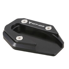 für  Mt03 MT-03 2015-2018 Blau & Schwarz Motorrad Aluminium Seitenständer Vergrößerer Verlängerungsplatte für  R3