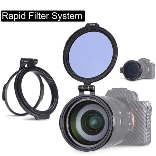 ND Quick Release  Bracket Lens Filter for DSLR Camera Photography Lens Bracket 77MM 2